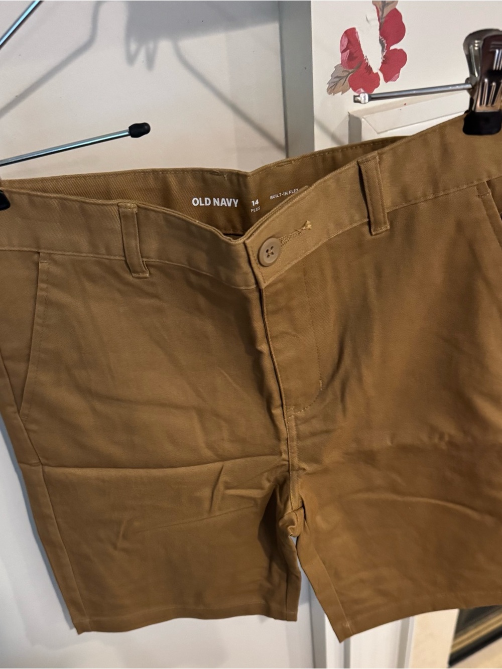 NWT Old Navy boys shorts, tab, 14 plus